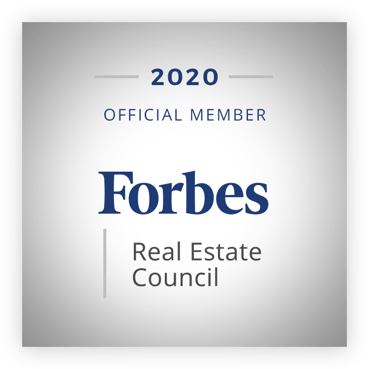 forbes real estate council badge for 2020